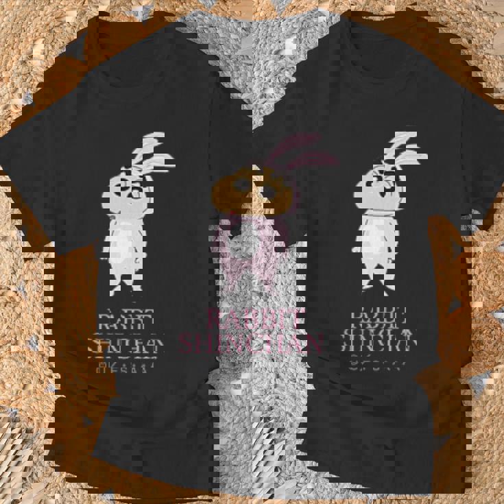 クレヨンしんちゃん うさぎしんちゃん ワンポイント Tシャツ 高齢者への贈り物