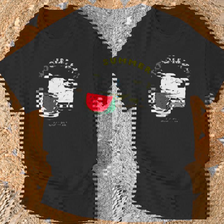 クレヨンしんちゃん シロ 夏の1日 Tシャツ 高齢者への贈り物