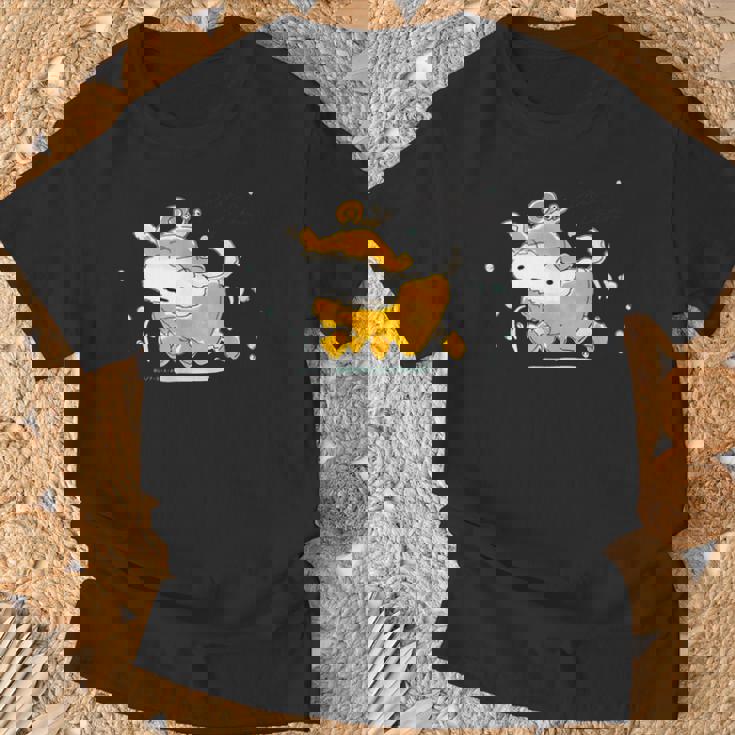 クレヨンしんちゃん シロ 雨降りおさんぽ Tシャツ 高齢者への贈り物