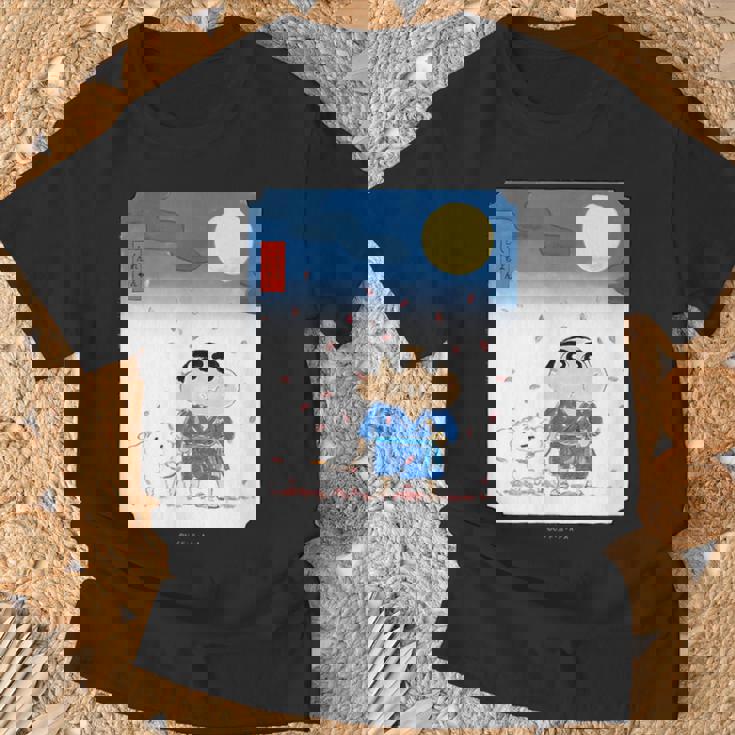 クレヨンしんちゃん 夜桜としんちゃん Tシャツ 高齢者への贈り物