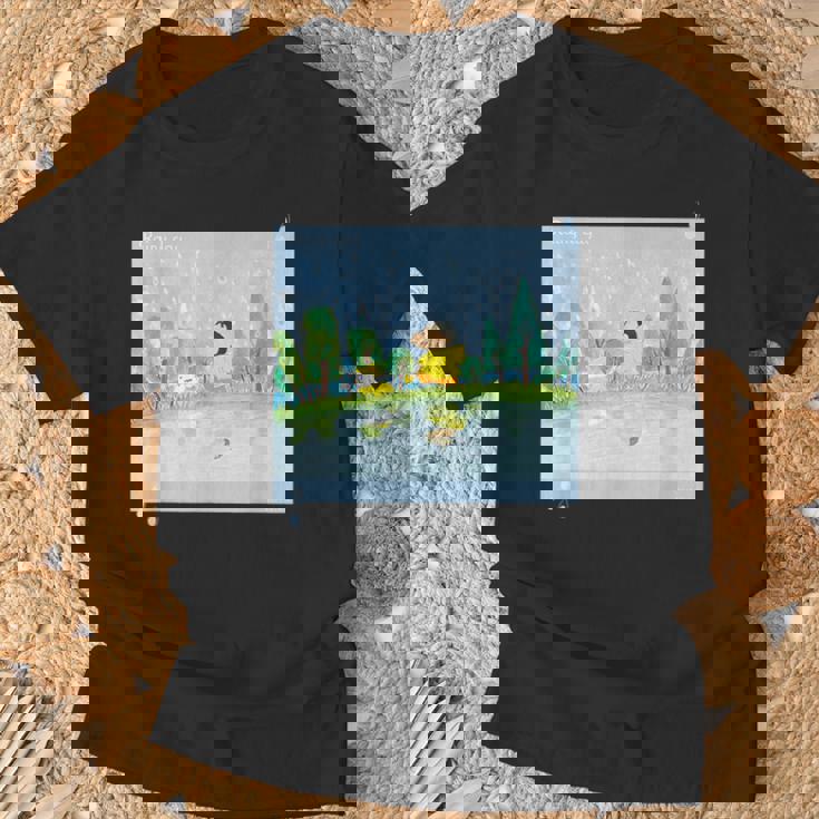 クレヨンしんちゃん 雨の日のお散歩 Tシャツ 高齢者への贈り物