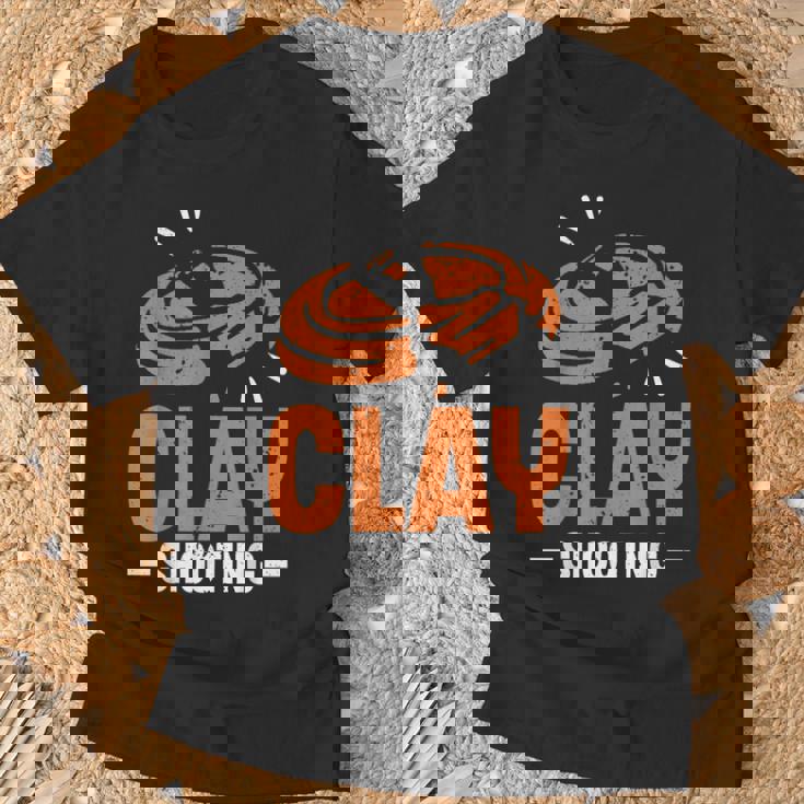 クレー射撃 トラップ からのプル ピジョン ショットガン クレー射撃 Tシャツ 高齢者への贈り物