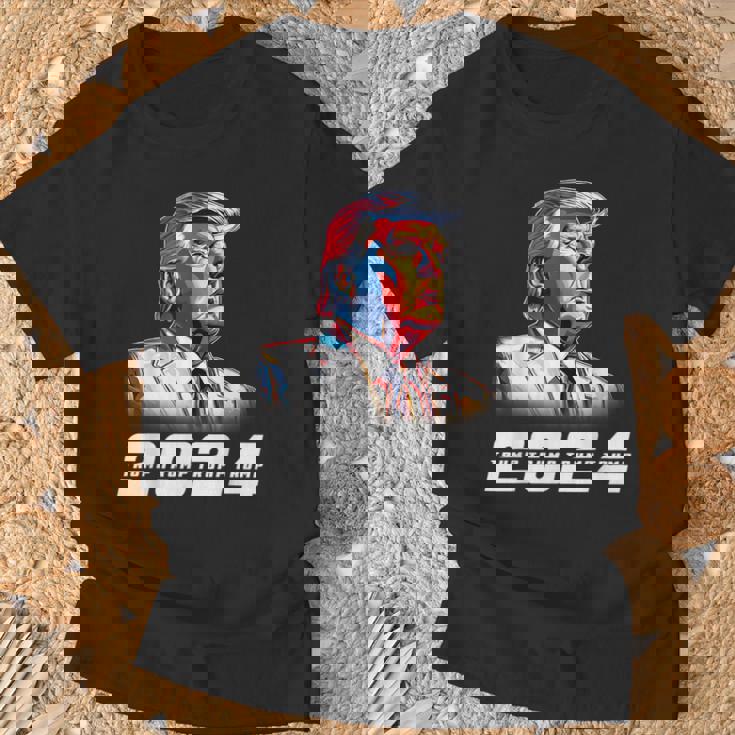 クール大統領ドナルド・トランプ 2024 Tシャツ 高齢者への贈り物