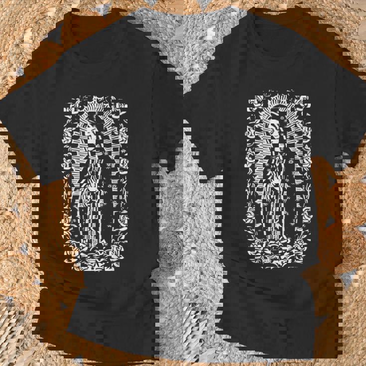 グアダルーペの聖母 クリスチャン イエスキリスト カトリック Tシャツ 高齢者への贈り物