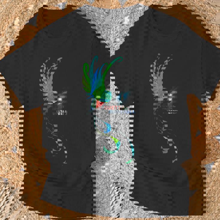 グアテマラ国立鳥 ケツァル Tシャツ 高齢者への贈り物