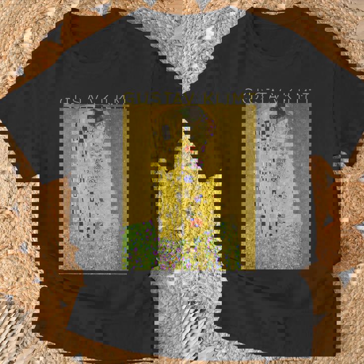 グスタフ・クリムト The Kiss アーティスト向け Tシャツ 高齢者への贈り物