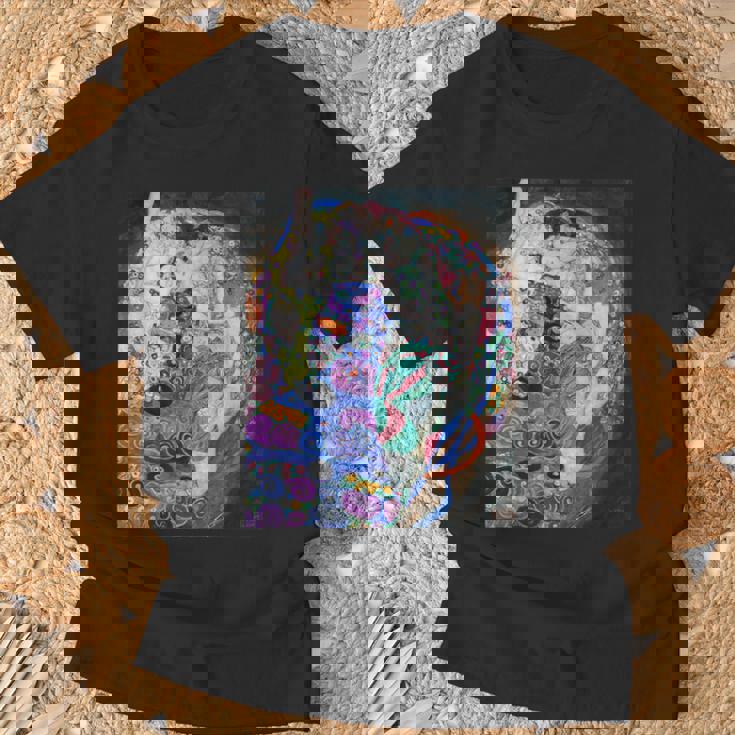 グスタフ・クリムト 乙女 2 アーティスト向け Tシャツ 高齢者への贈り物