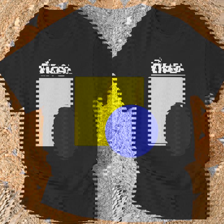 グラフィック＆ロゴ Wh バレーボール Tシャツ 高齢者への贈り物