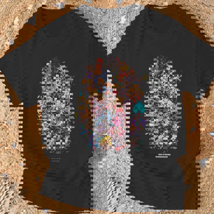 グランブルーファンタジーヴァーサス -ライジング- ちびキャラクター Tシャツ 高齢者への贈り物