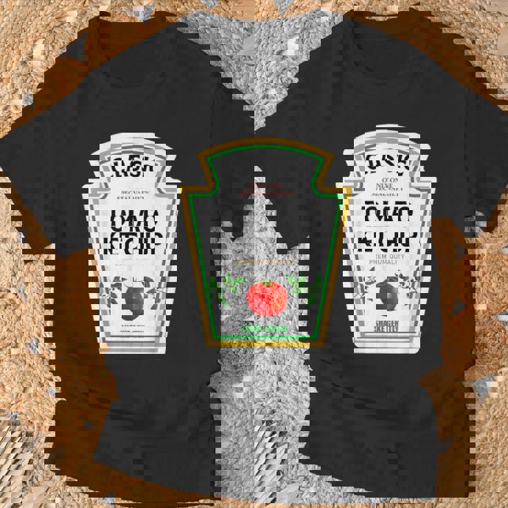 ケチャップ ハロウィン 2024 コスチューム ファミリー お揃い マスタード グループ Tシャツ 高齢者への贈り物