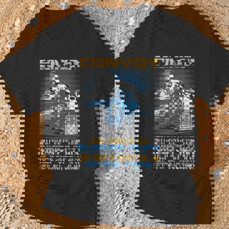 コンボイこれがラバーダックユー Tシャツ 高齢者への贈り物