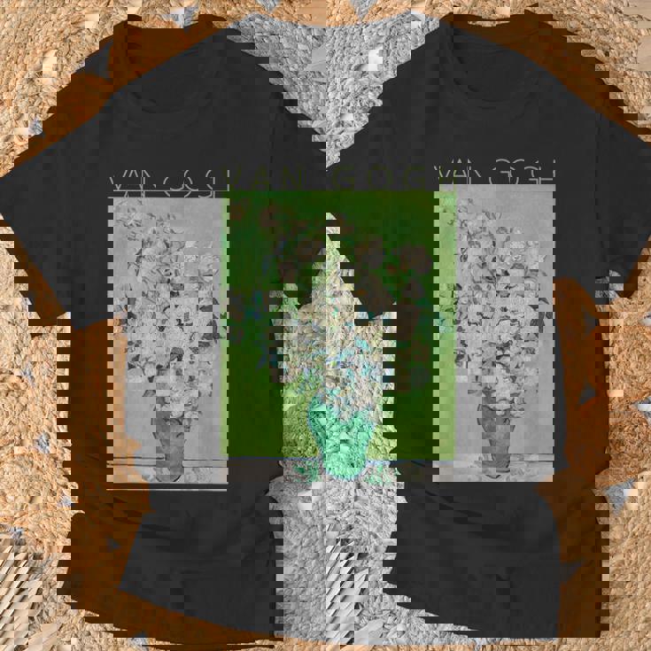 ゴッホローズアートスプリング Tシャツ 高齢者への贈り物