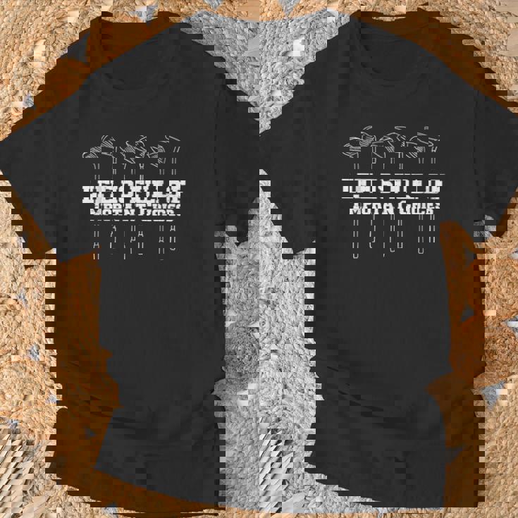 ゴルフ 面白いtシャツ 人生は選択だらけ 打ちっ放し メンズ おもしろ 服 練習着 ウェア ネタ 服 Tシャツ 高齢者への贈り物