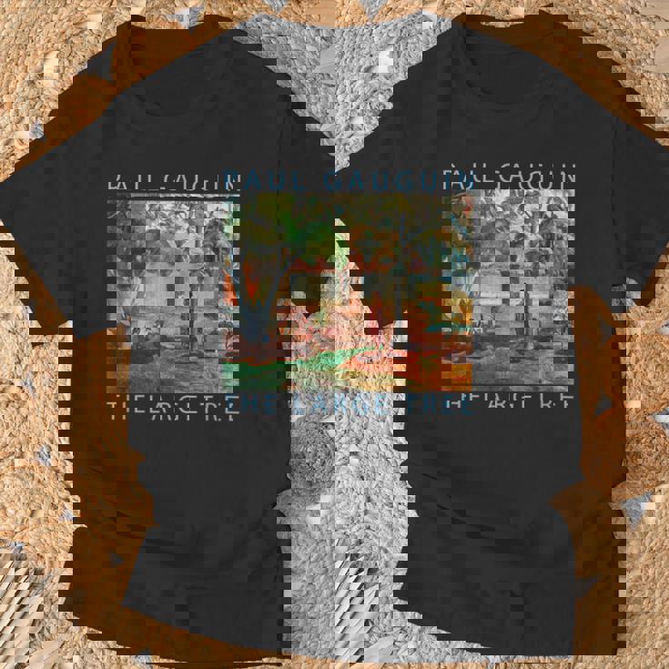 ゴーギャン 面白いtシャツ 名作 アート 印象派 絵画 メンズ レディース 面白い 服 美術 油彩画 Tシャツ 高齢者への贈り物