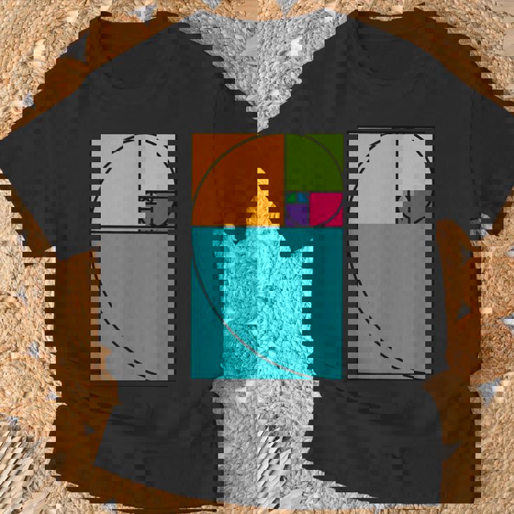 ゴールデンカット 自然 科学 数学 美術 先生 Tシャツ 高齢者への贈り物