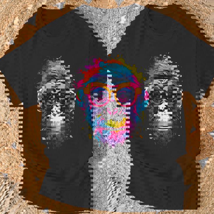 サイケデリック・エイプ、オタク、エイプ Tシャツ 高齢者への贈り物