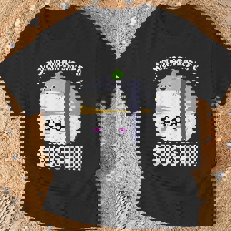 サカバンバスピス寿司 魚ミーム 和食 Tシャツ 高齢者への贈り物