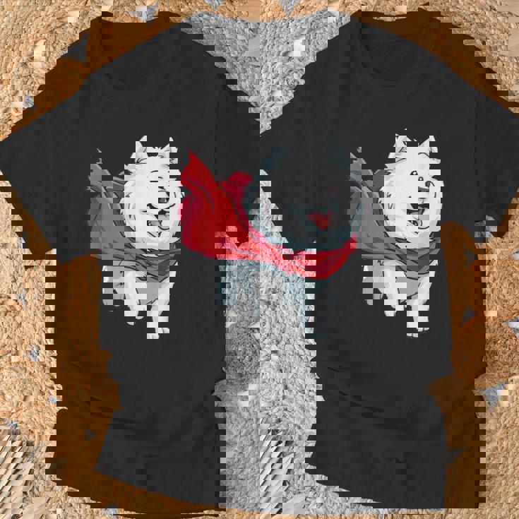 サモエド犬-サモエド Tシャツ 高齢者への贈り物