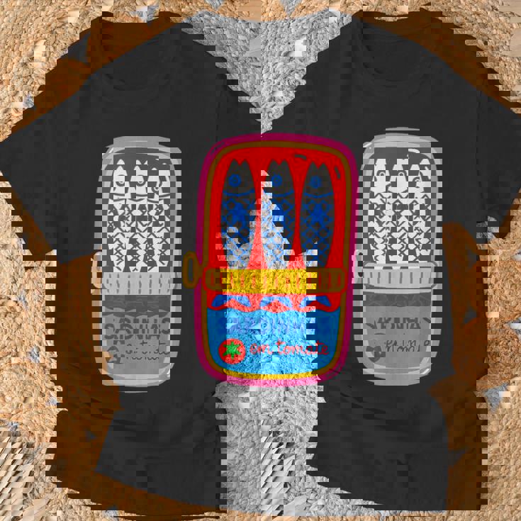 サルディーニャス エム トメイト 遊び心のあるイラスト Tシャツ 高齢者への贈り物