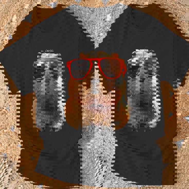 サングラスをかけたカピバラ Be Capy カピバラ げっ歯類 Capybara Tシャツ 高齢者への贈り物