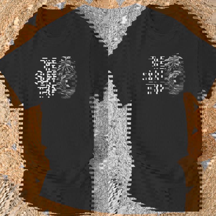 サーフ サーフィン グラフィック ストリート カジュアル メンズ レディース Tシャツ 高齢者への贈り物