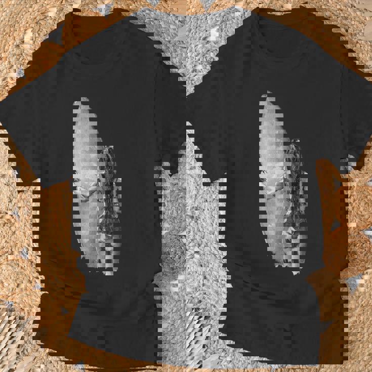 サーファー サーフボード サーフボード ビーチウェイブライダー Tシャツ 高齢者への贈り物