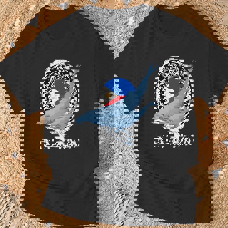 ザトウクジラ パラワン フィリピン 長袖tシャツ Tシャツ 高齢者への贈り物