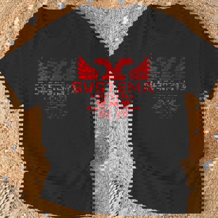 システマ、ロシアの格闘技 長袖tシャツ Tシャツ 高齢者への贈り物
