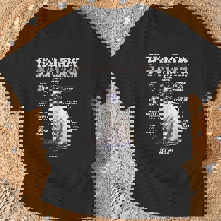 シャム猫Tシャツ 高齢者への贈り物
