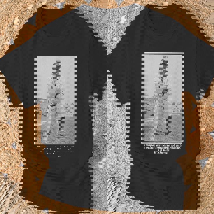 ジャッキーロビンソン_Baseball_034 Tシャツ 高齢者への贈り物