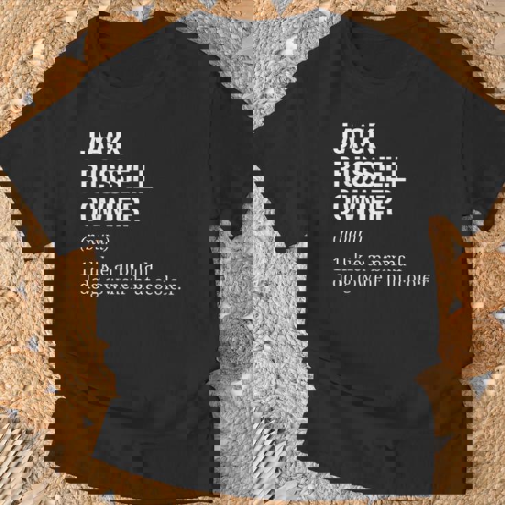 ジャック・ラッセル・テリア オーナー 定義 犬 Tシャツ 高齢者への贈り物