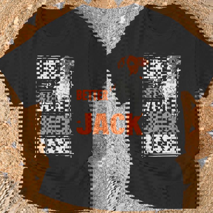 ジャック・ラッセル・テリア 犬所有者へのギフト Tシャツ 高齢者への贈り物