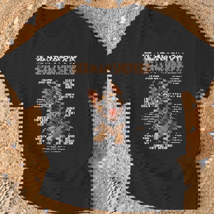 ジャーマン シェパードの犬の散歩犬愛好家のジャーマン シェパード Tシャツ 高齢者への贈り物