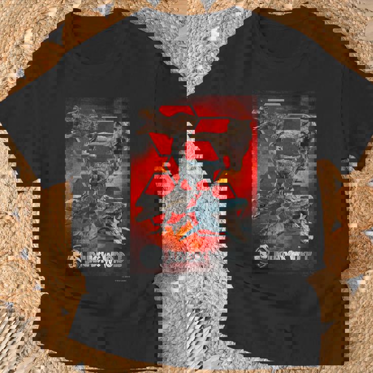 ジュラシック・ワールド Large Set Tシャツ 高齢者への贈り物