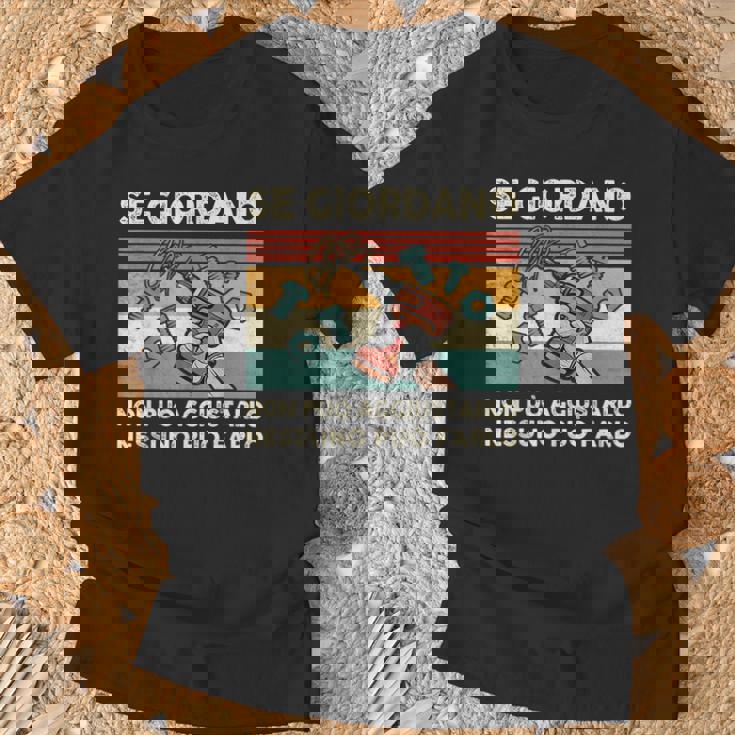 ジョルダーノが修正できない場合、誰もできないのです。 Tシャツ 高齢者への贈り物