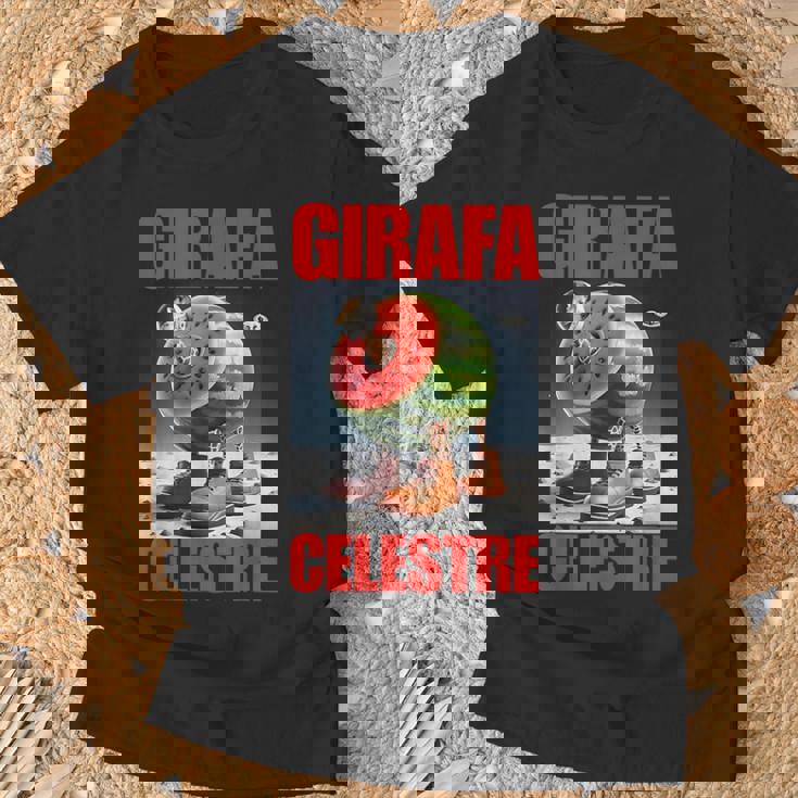 ジラファセレストレ-イタリアンブレインロットミーム Tシャツ 高齢者への贈り物