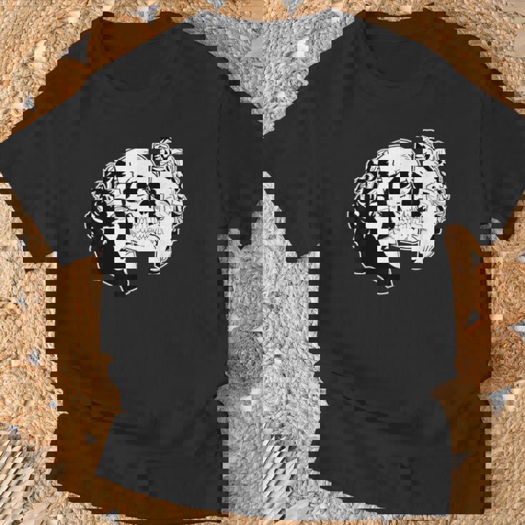 スカル×スタチュー Tシャツ 高齢者への贈り物