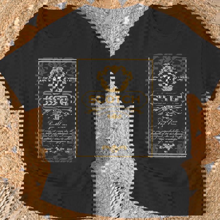 スコッチ ウイスキー ラベル お酒 父の日 バチェラー パーティー ギフト ウォッカ テキーラ コニャック ブランデー Tシャツ 高齢者への贈り物