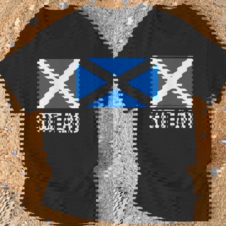 スコットランド国旗シャツ スコットランドサッカーシャツ 誇り高きスコッツマン Tシャツ 高齢者への贈り物