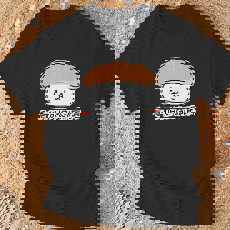 スシゲーム〜ヘイラッシャイ！！〜 サーモン Cぽむこ お寿司 かわいい キャラクター Tシャツ 高齢者への贈り物