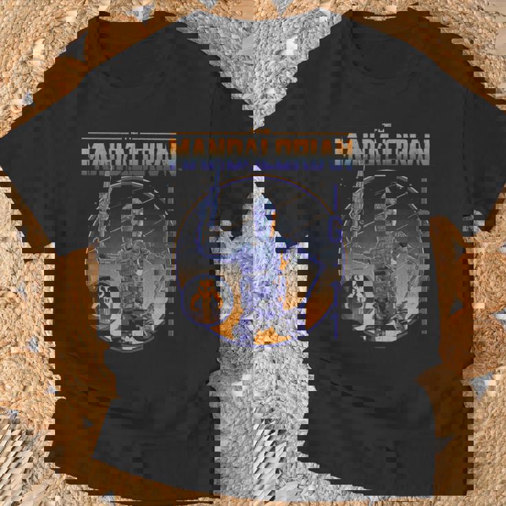 スター・ウォーズ マンダロリアン Ig-11 アイジーイレブン エピックロゴ Tシャツ 高齢者への贈り物