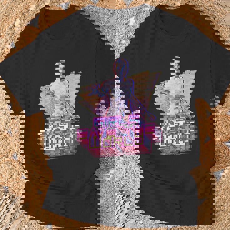 ストレンジャー・シングス イレブン シンセウェーブ ガールズ セーブ ワールド レトロ 80年代 Tシャツ 高齢者への贈り物