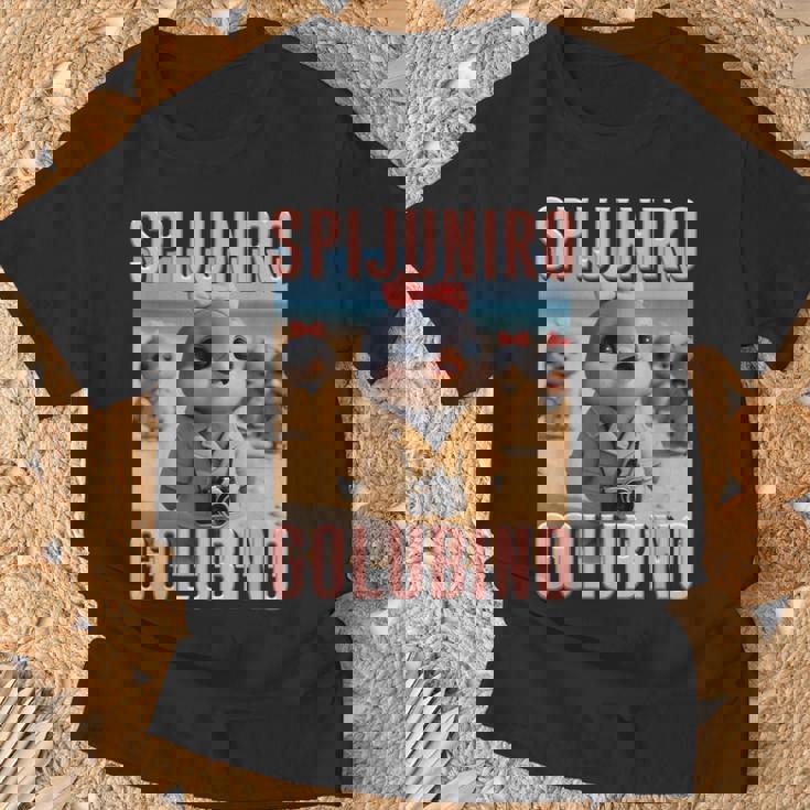 スピジュニロ ゴルビーノ イタリアン ブレイン モンスター Ai キッズ Tシャツ 高齢者への贈り物