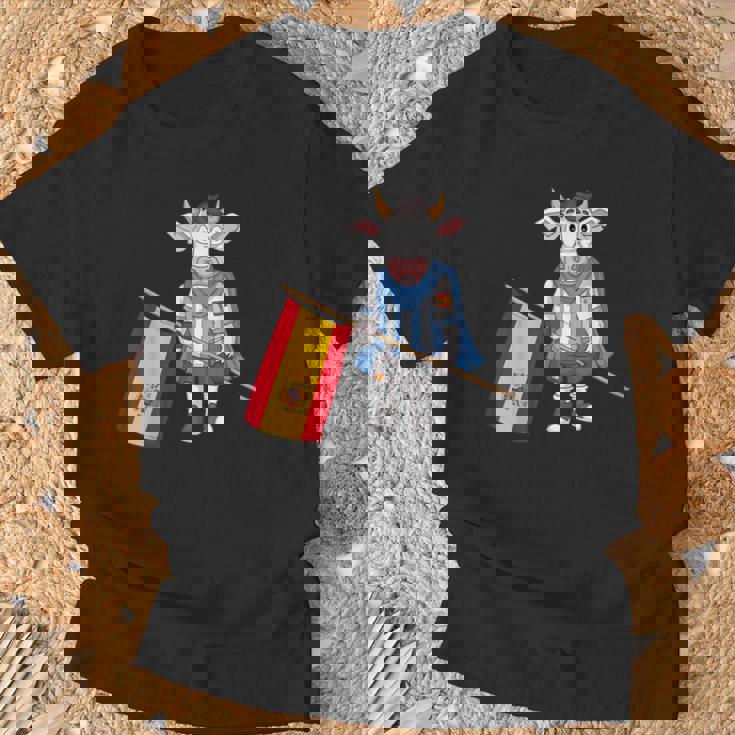 スペイン牛のファン Tシャツ 高齢者への贈り物