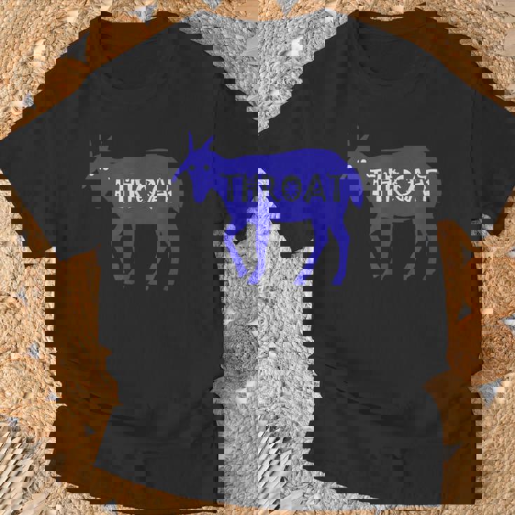 スロートヤギ Tシャツ 高齢者への贈り物