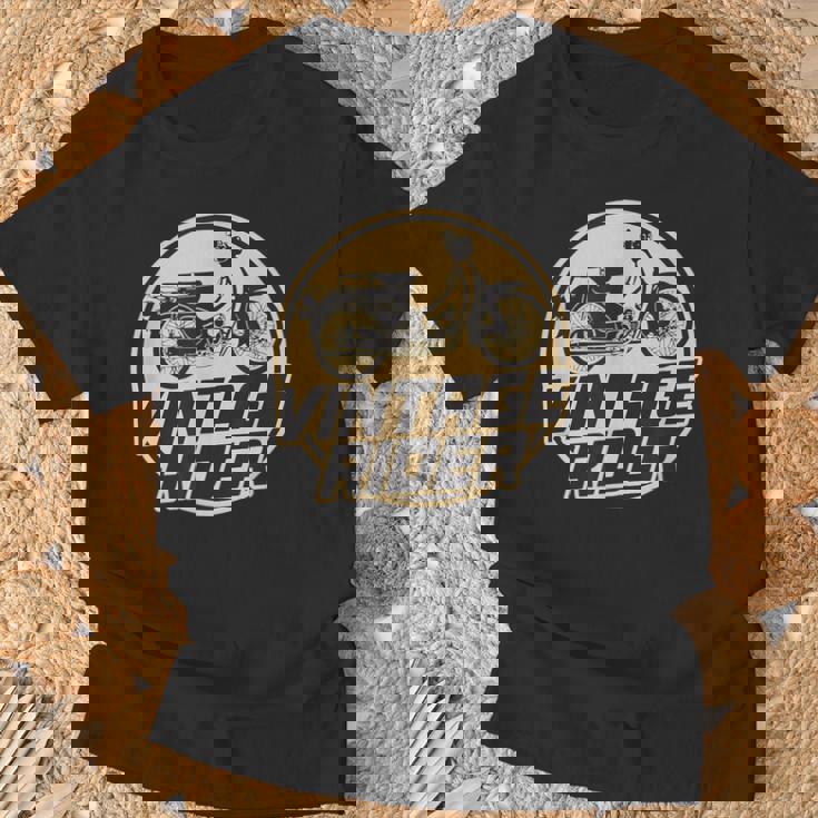 スーパーカブ C100 原付バイク ヴィンテージ ライダー レトロジャパン Tシャツ 高齢者への贈り物