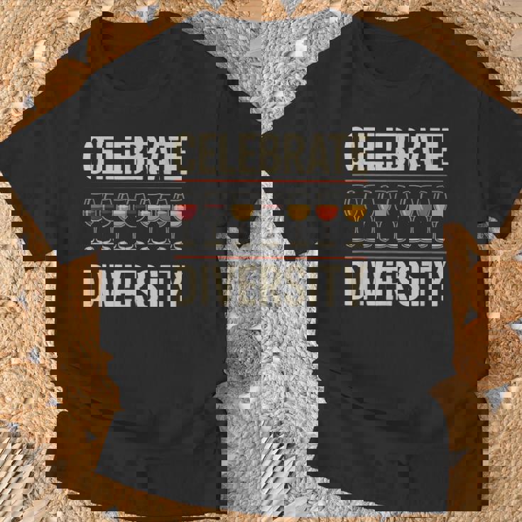 セレブレート・ダイバーシティ・ソムリエ Tシャツ 高齢者への贈り物