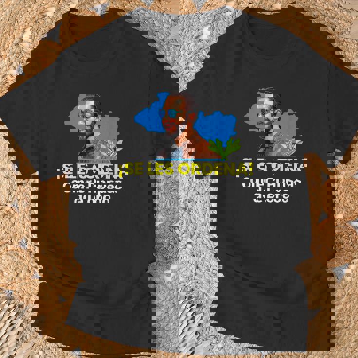 セ・レ・オルデナ・コメール・ププサス・デ・ロロコ、ナイーブ・ブケレ Tシャツ 高齢者への贈り物