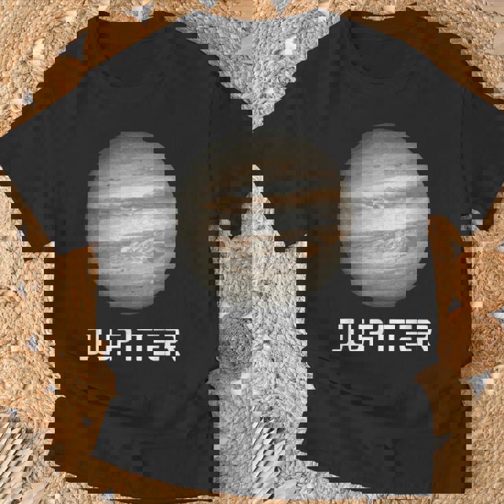 ソーラーシステム プラネット 木星 宇宙 Tシャツ 高齢者への贈り物