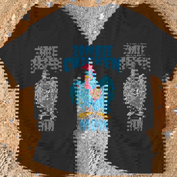 ゾンビ アンデッド 面白い 雄鶏 ハロウィン ゾンビ チキン ママ Tシャツ 高齢者への贈り物